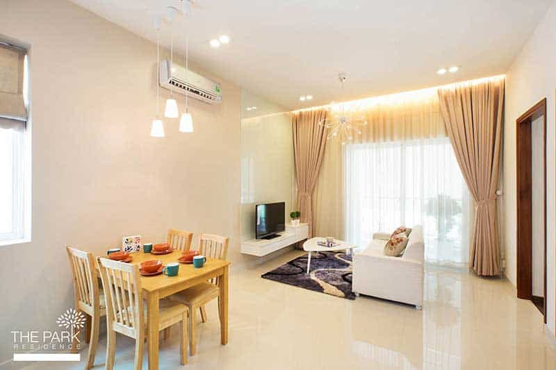 Căn hộ Park Residence 3 phòng ngủ