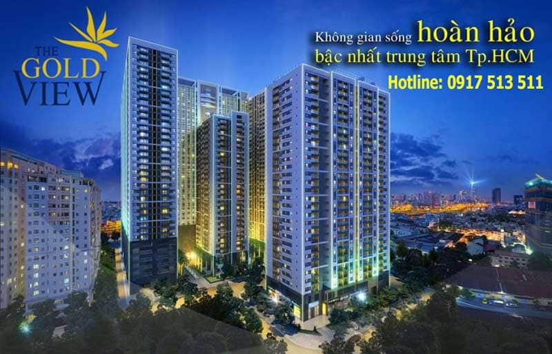 Chuyển nhượng căn hộ The Gold View giá tốt nhất quận 4