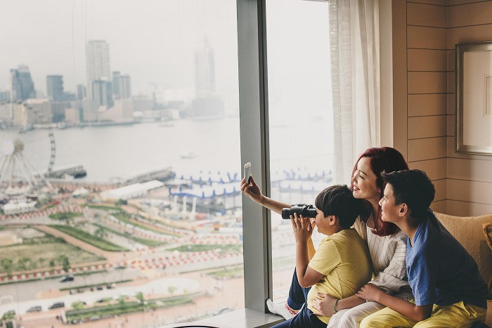 Căn phòng Mandarin Suite có diện tích rộng nhất