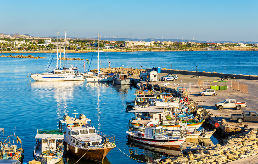 Cảnh biển Pafos