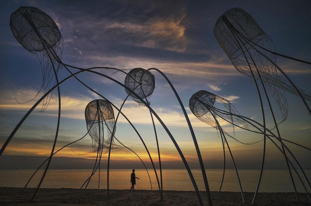 Cảnh đẹp tại Sunset Sanato Beach Club