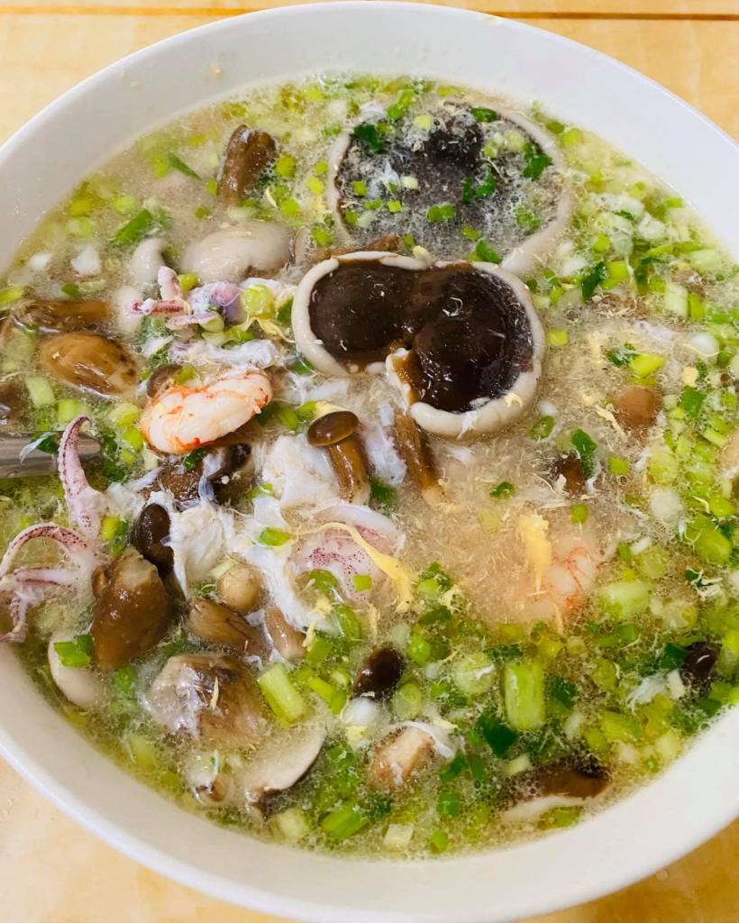 Canh nấm tràm Phú Quốc