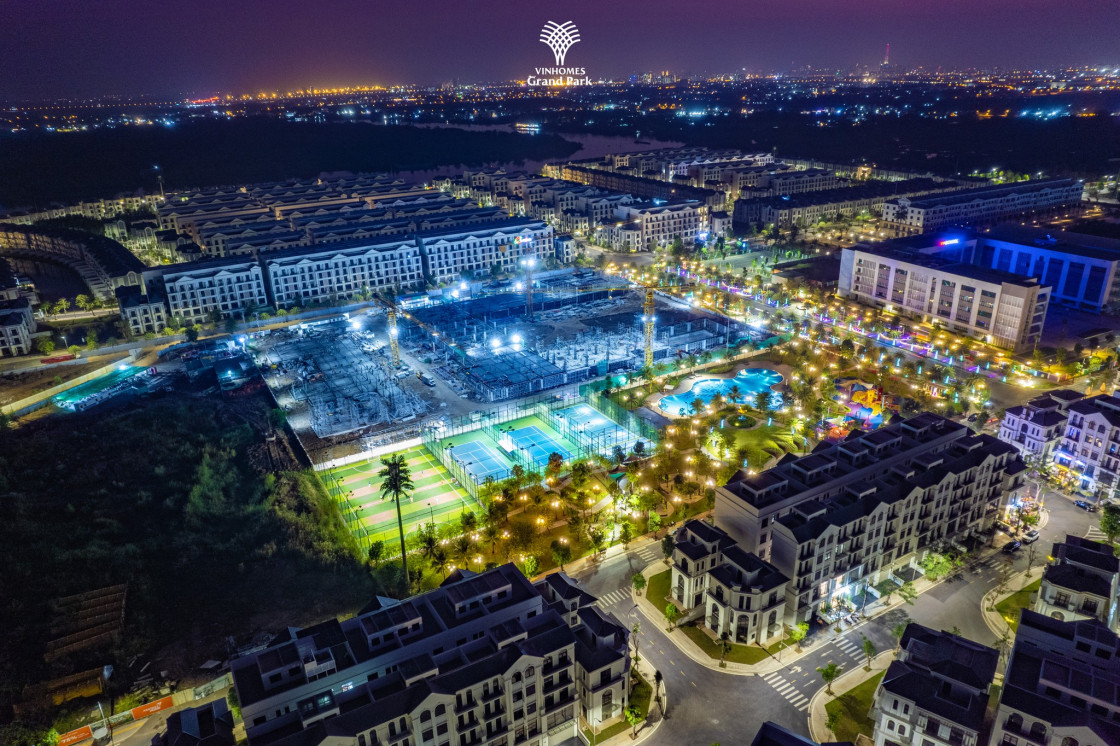 Cập nhật tiến độ dự án Vinhomes Grand Park tháng 9/2023