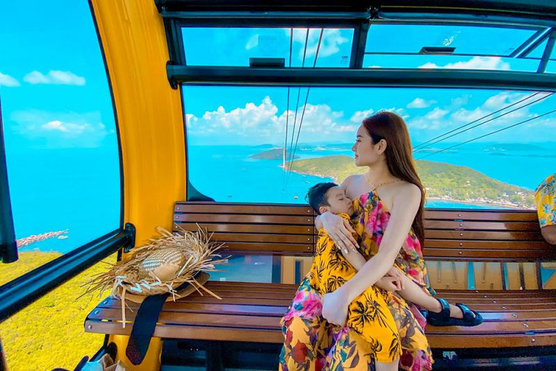 Cáp treo Phú Quốc với trẻ em
