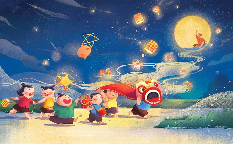 Câu đối ý nghĩa Tết Trung Thu
