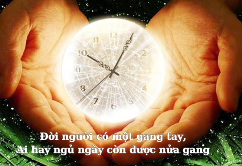 Câu tục ngữ tiết kiệm thời gian