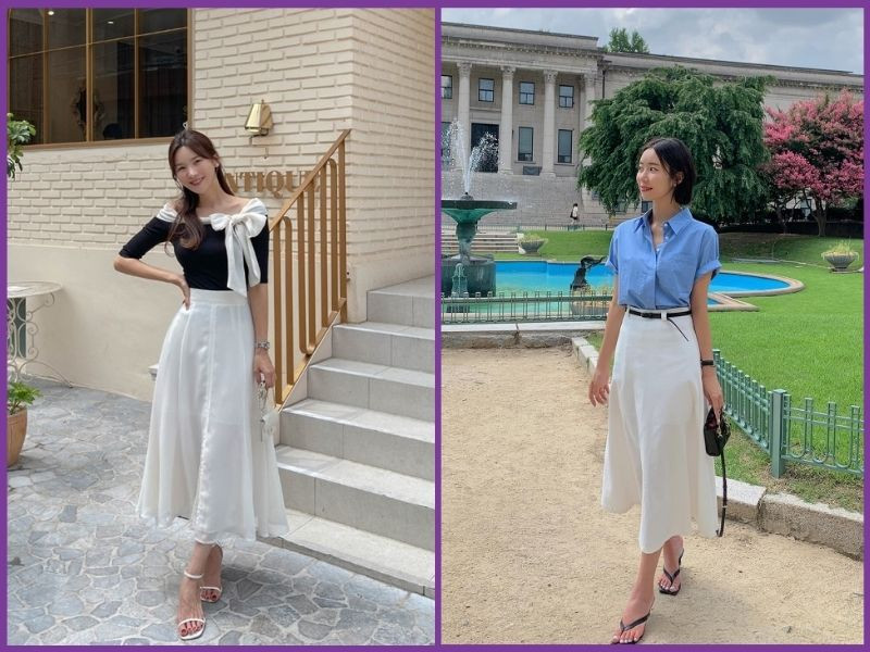 chất liệu chân váy