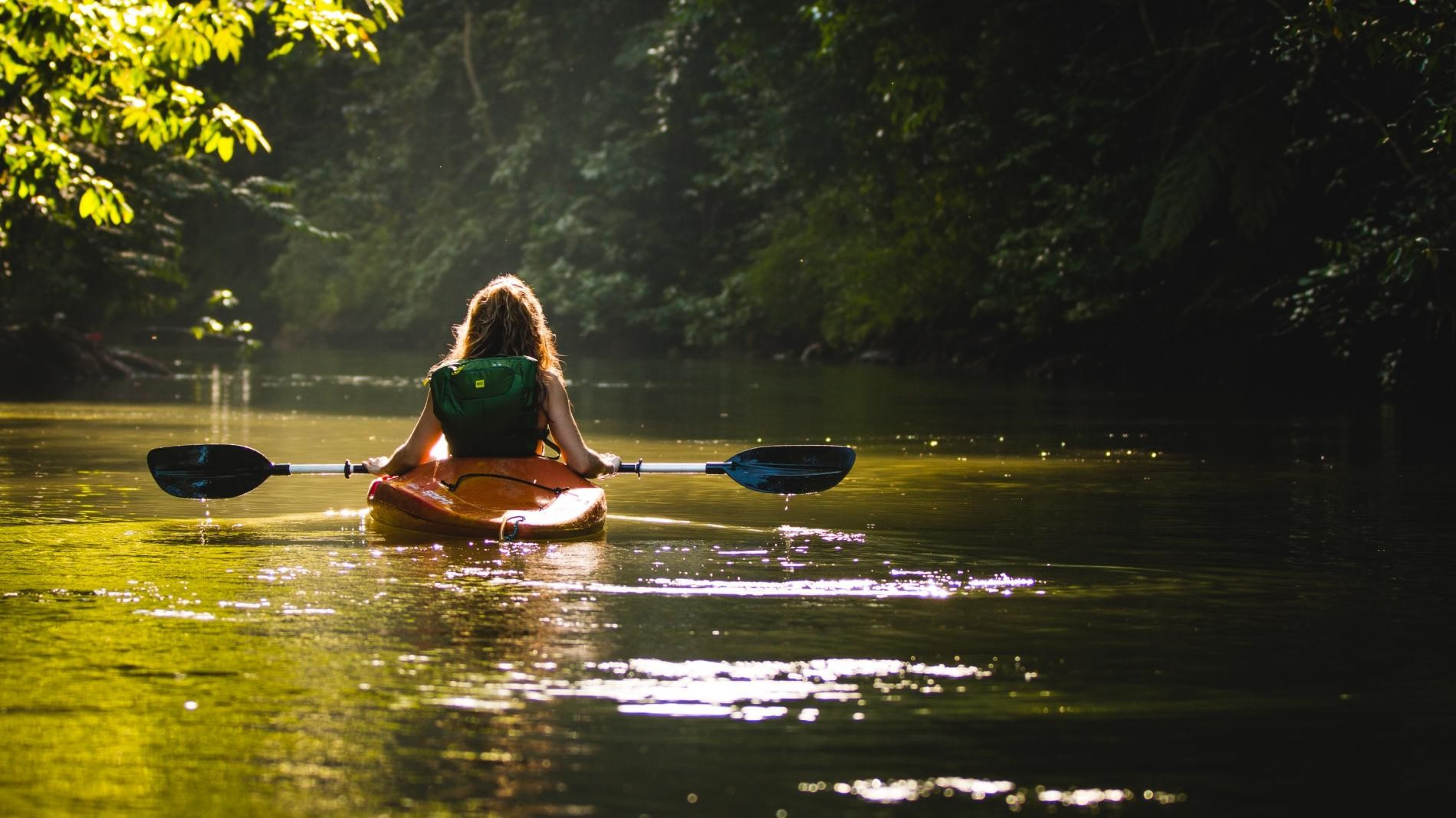 Chèo thuyền kayak sông Cửa Cạn