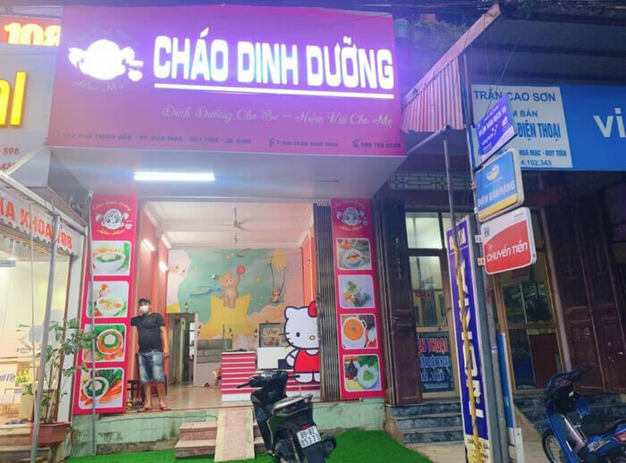 Chi phí để nhượng quyền kinh doanh cháo dinh dưỡng