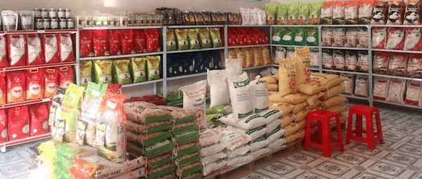 Chi phí mở đại lý gạo