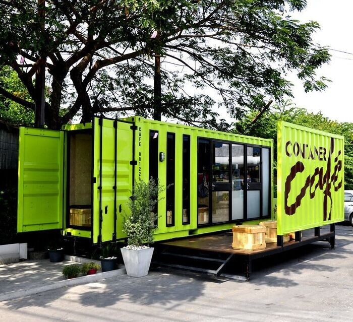 Chi phí mở quán cafe container