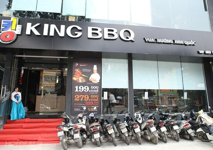 Chi phí nhượng quyền King BBQ