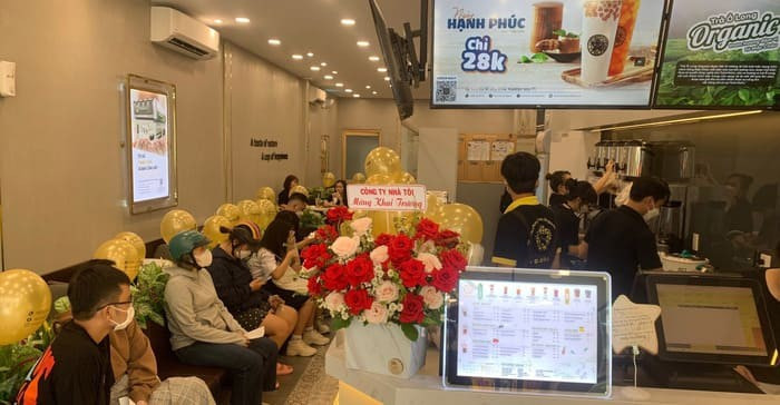 Chi phí nhượng quyền trà sữa TocoToco