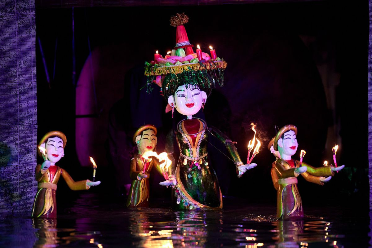 Chiêm ngưỡng nghệ thuật múa rối nước truyền thống