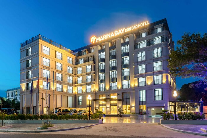 Chiêm ngưỡng thiên nhiên biển đảo từ trên cao ấn tượng tại khách sạn Marina Bay Côn Đảo