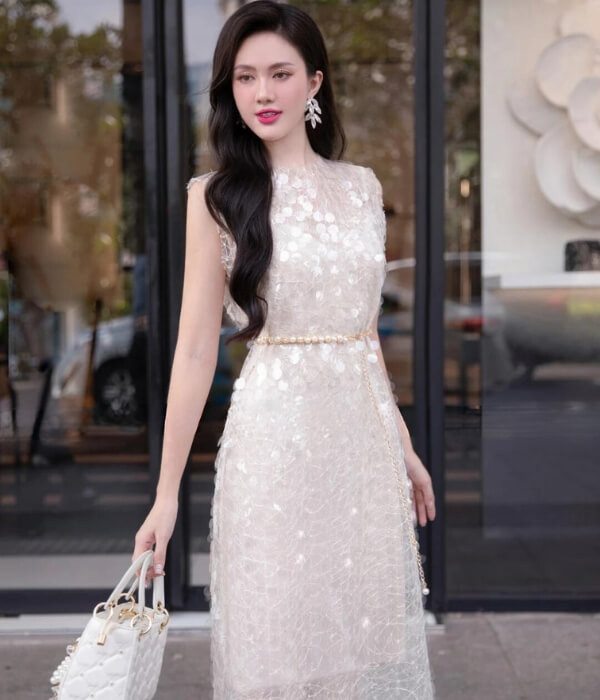 Chọn đầm kim sa phù hợp để trở thành nữ hoàng bữa tiệc