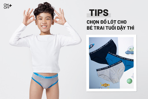 Chọn quần lót nam tuổi dậy thì
