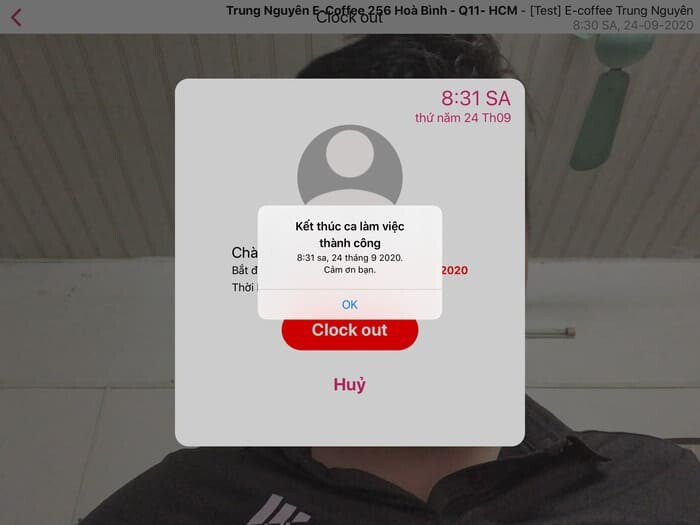 Chức năng chấm công