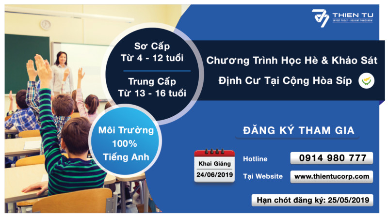 Chương Trình Học Hè Kết Hợp Khảo Sát Định Cư Tại Cộng Hòa Síp