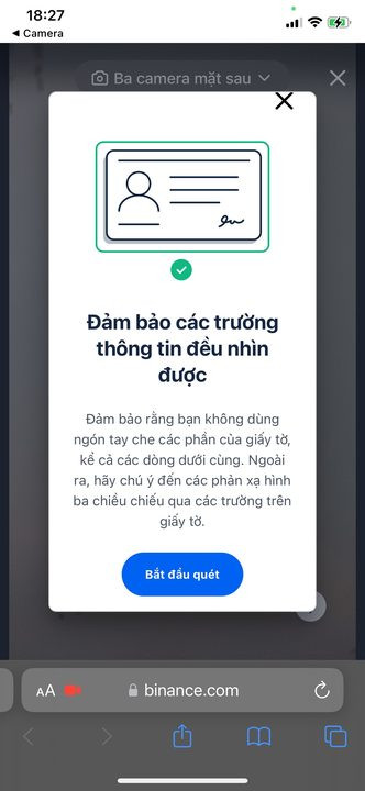 Chụp giấy tờ