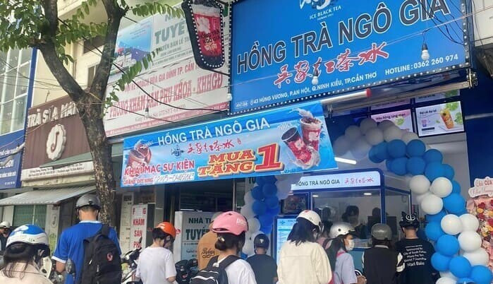 Có nên mua nhượng quyền Hồng trà Ngô Gia?