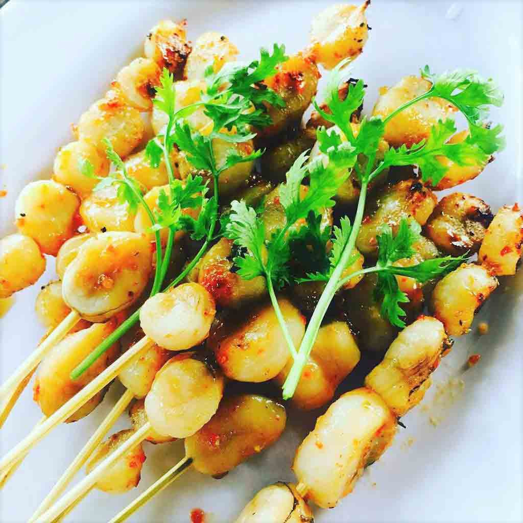 Còi biên mai nướng