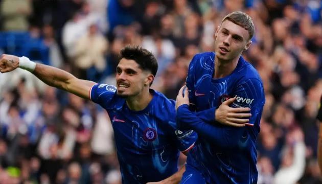 Cole Palmer trong trang phục Chelsea