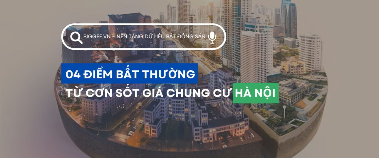 04 điểm bất thường trong cơn sốt giá chung cư Hà Nội