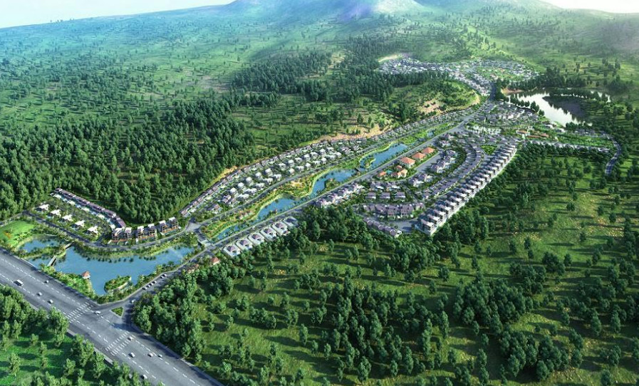 Con Suối Tự Nhiên Tại Xanh Villas