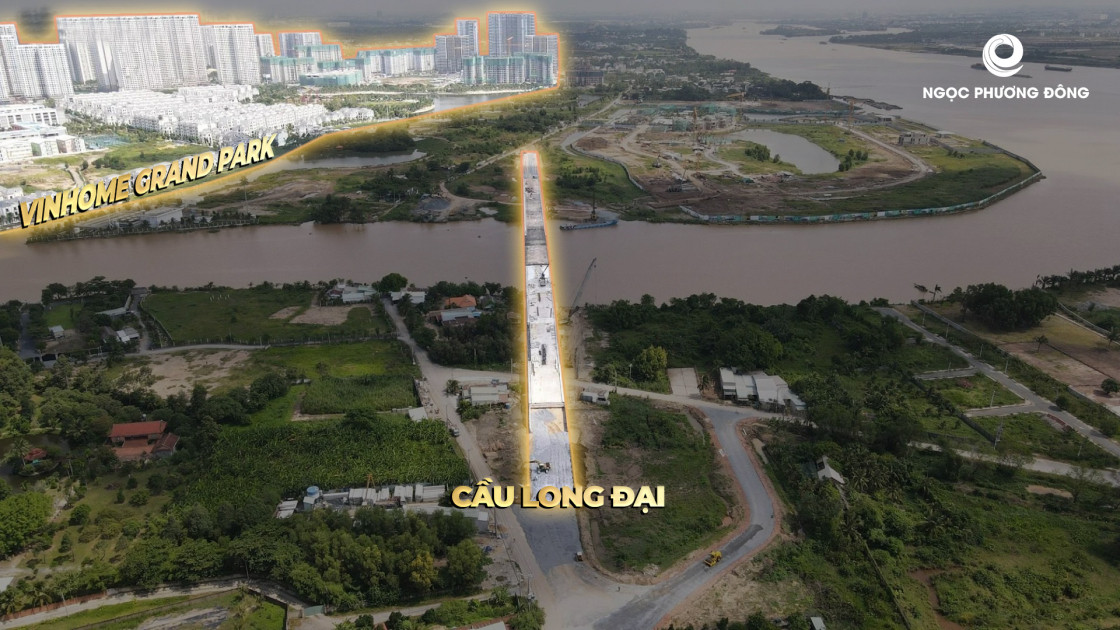 TP.HCM: Cầu Long Đại ‘hồi sinh’, tăng tốc để kịp thông xe
