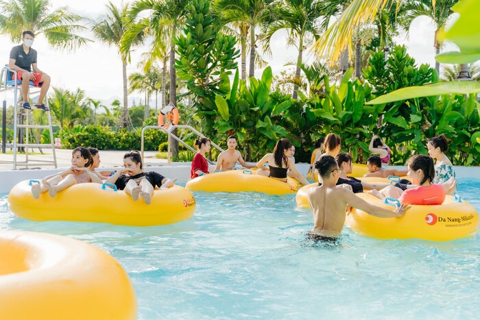Công viên nước vui nhộn, nơi gia đình có thể thư giãn