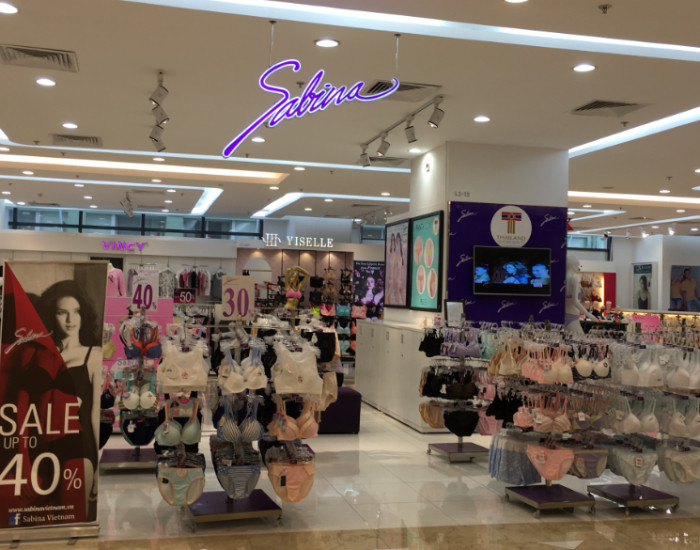 Cửa hàng đồ lót nữ Sabina tphcm