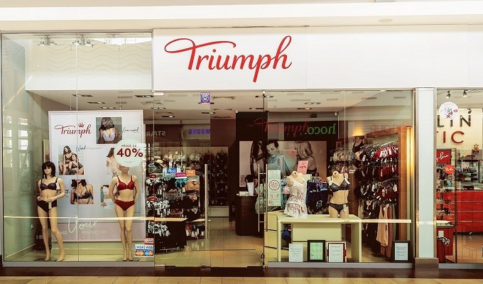 Cửa hàng đồ lót Triumph tại Hà Nội