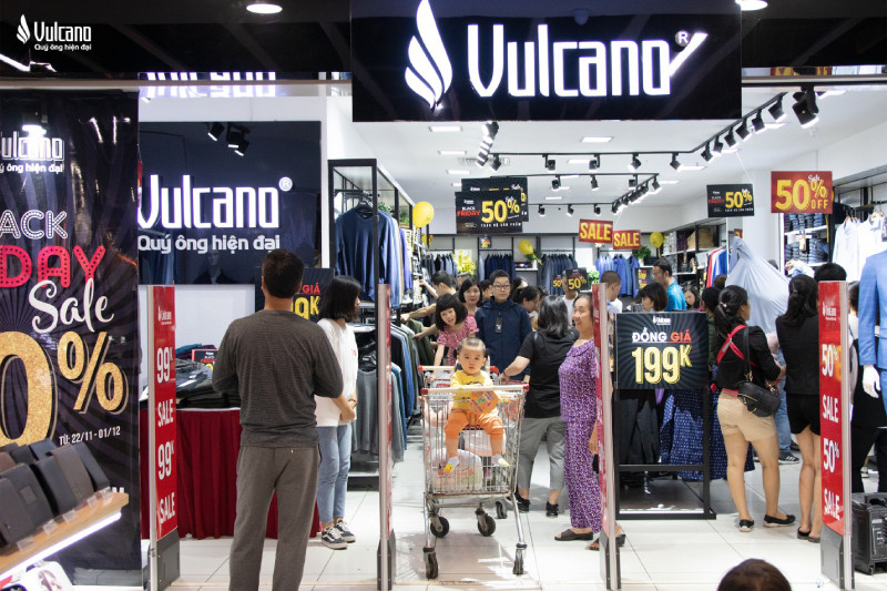 Cửa hàng thời trang nam Vulcano