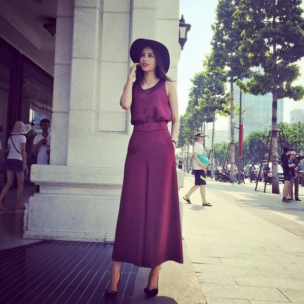 Culottes cạp cao tôn dáng