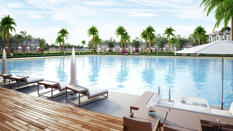 Cụm tiện ích Zone 1 Vinhomes Đan Phượng