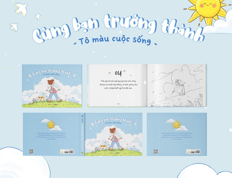 10 cuốn sách tô màu giúp bạn trẻ thư giãn và chữa lành cuối tuần