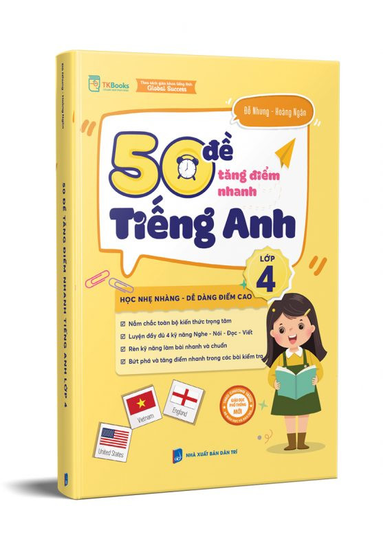 Top 5 sách tham khảo Tiếng Anh lớp 4 nên mua nhất hiện nay