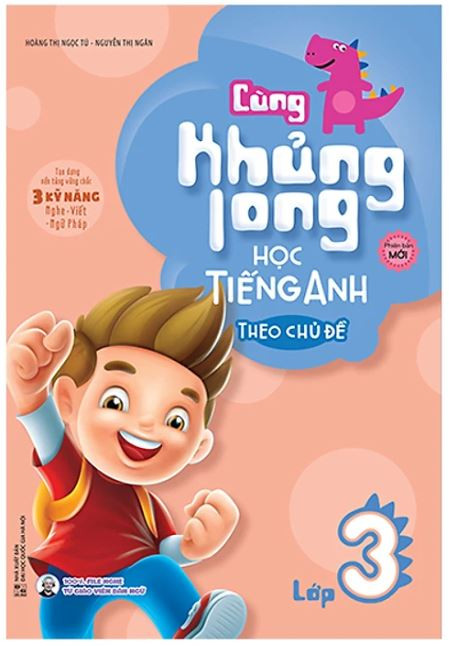 Cuốn sách Cùng Khủng Long học Tiếng Anh theo chủ đề lớp 3