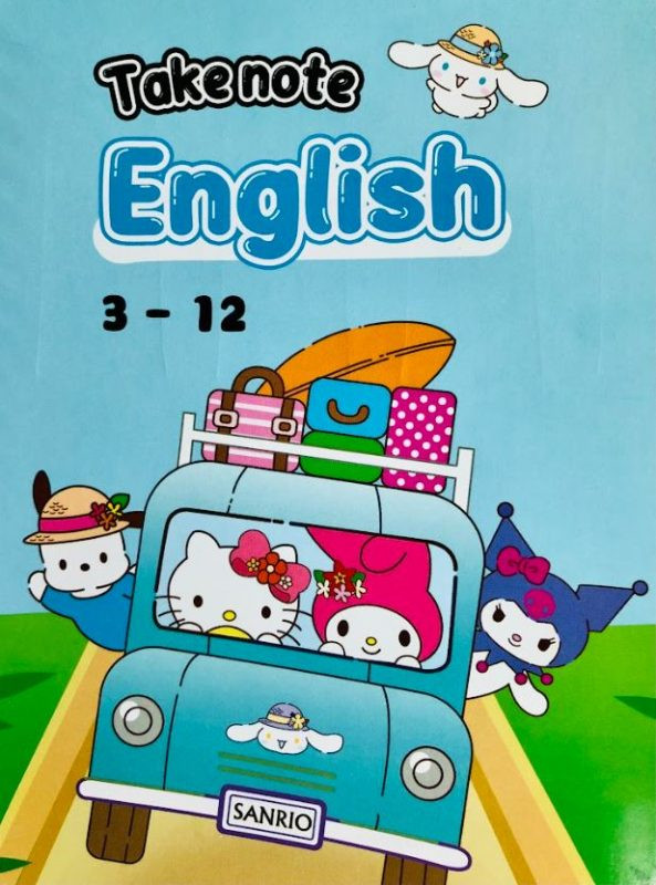 Cuốn sách Sổ tay Takenote Tiếng Anh lớp 3
