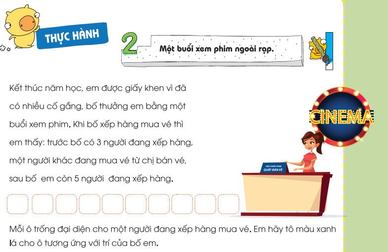 Đặc điểm nổi bật nhất của toán tư duy là gần gũi với các tình huống thực tiễn và những câu chuyện sáng tạo