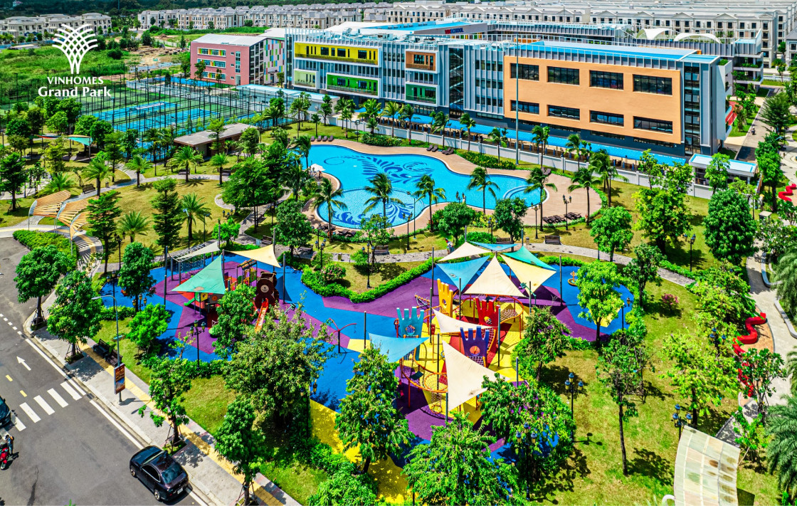 Đại lộ mua sắm Rodeo tại Vinhomes Grand Park