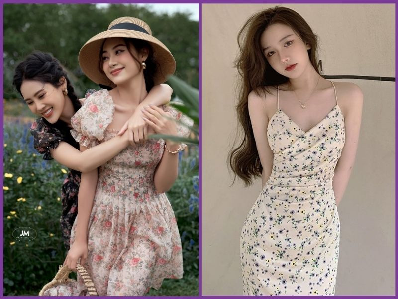 Đầm hoa nhí
