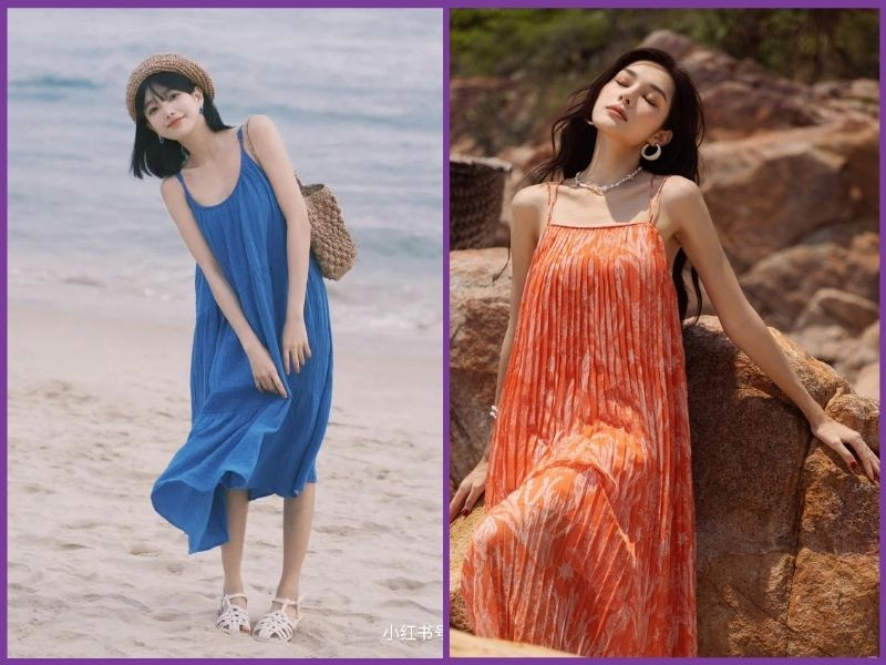 Đầm maxi rực rỡ