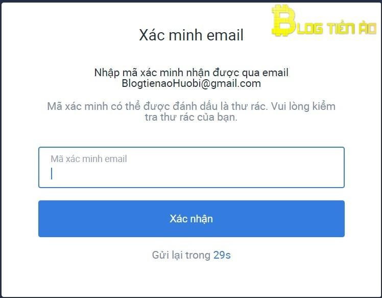 Đăng ký Huobi