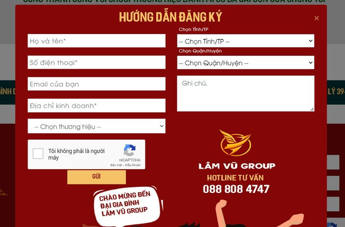 Đăng ký nhượng quyền bánh mì Cô Ba Sài Gòn