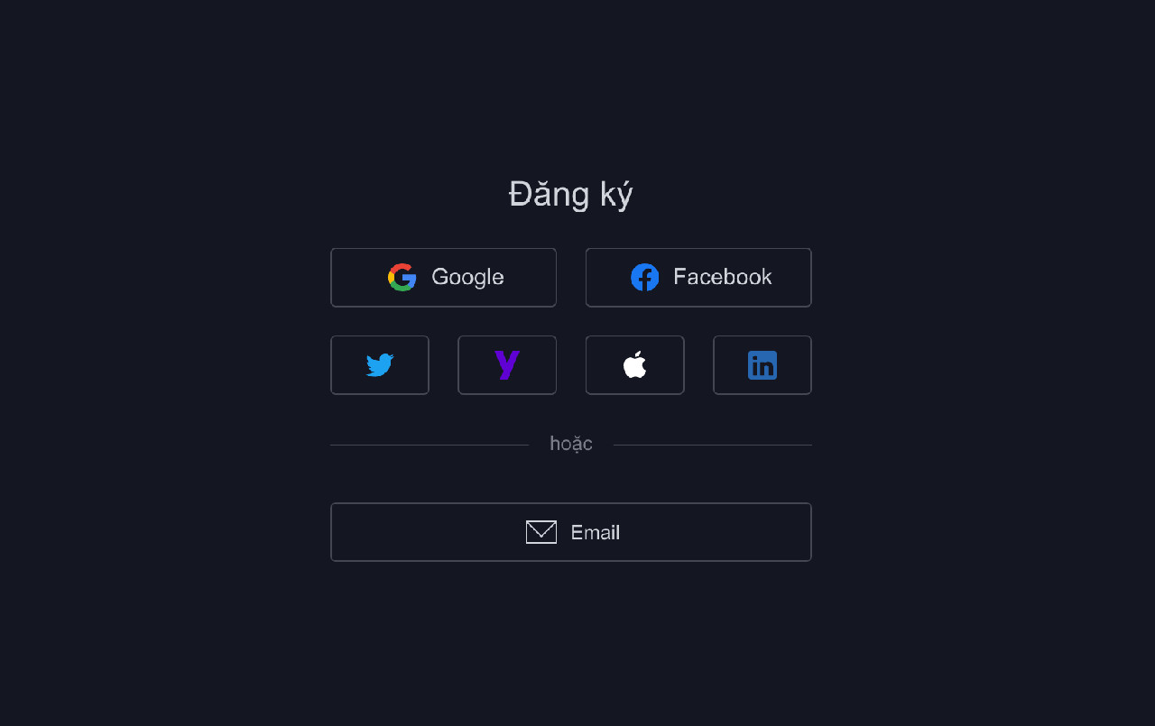 Đăng ký tài khoản TradingView với Gmail