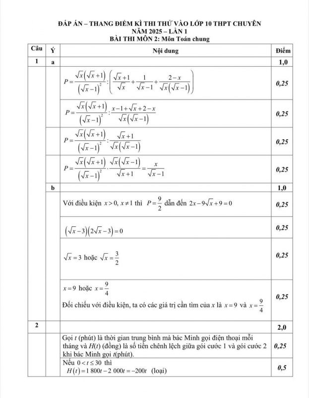 Đáp án - File số 1