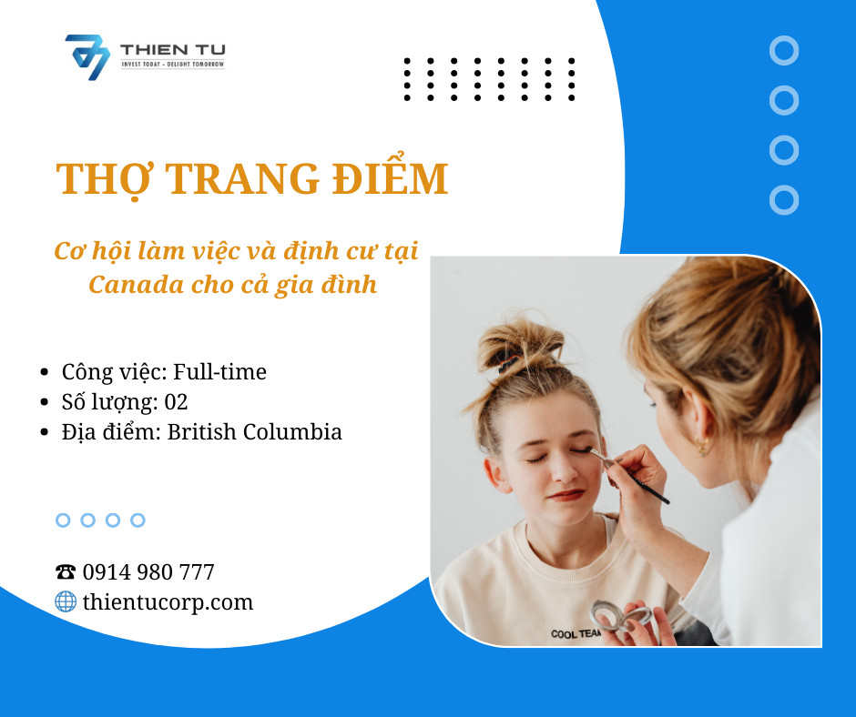 Đầu bếp sushi tại Canada