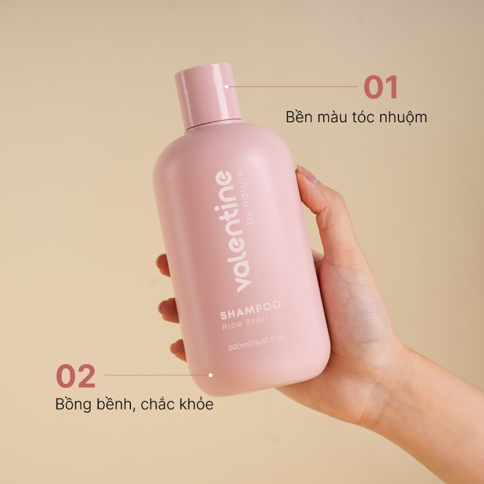 Dầu gội Valentine Shampoo Làm Mềm Mượt Tóc